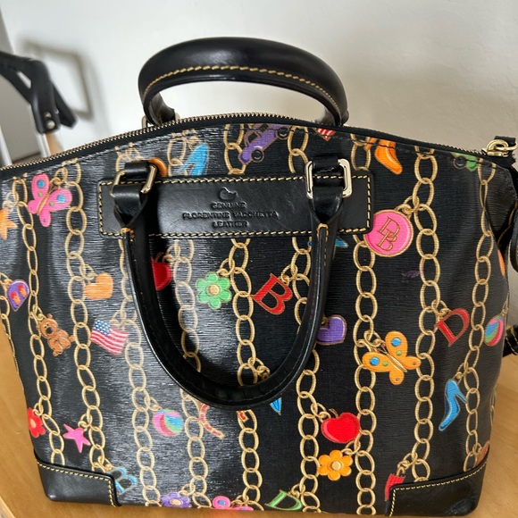 Dooney & Bourke Rare Black Charm Bracelet Bag Limited Edition Release Y2K - Picture 3 of 16